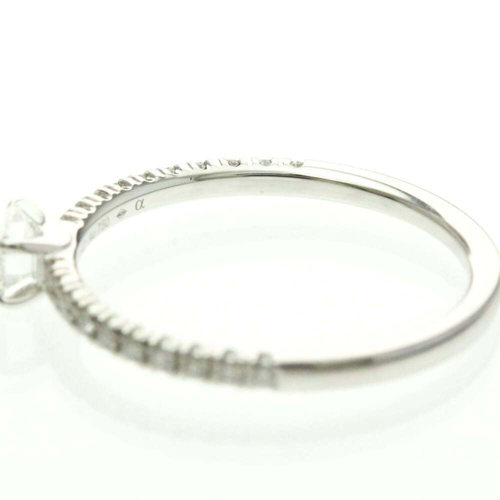 CARTIER Silver Diamond Ring - Picture 6 of 10